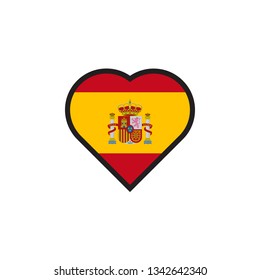 love flag spain