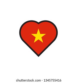 love flag vietnam