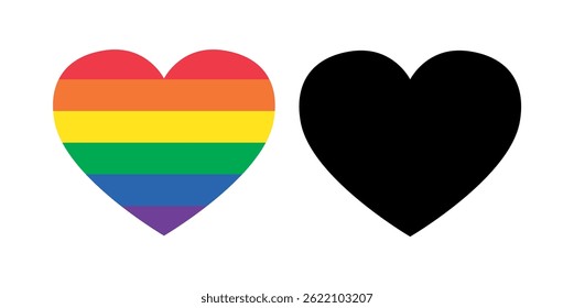 Amor Plano em forma de coração