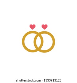 Love Flat Icon vector illustration.