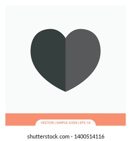 Love Flat Icon Vector Illustration