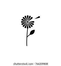 love flower icon. Love or couple element icon. Premium quality graphic design. Signs, outline symbols collection icon for websites, web design, mobile app, info graphics on white background