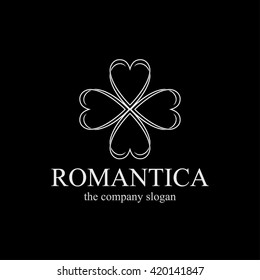 love flower logo