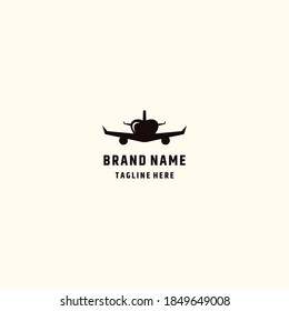 Love to fly symbol logo design template download