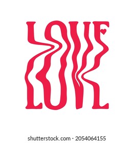 love font text vector letters illustration glitchtypography graphicdesign tshirt card banner message symbol onelove red element forever art sign print beautiful loveyourself 