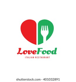 Love food logo
