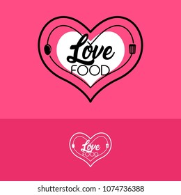 Love Food Logo Design