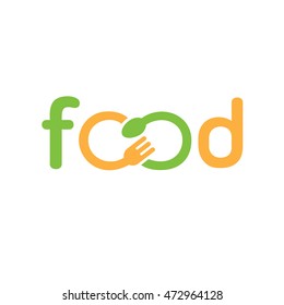 Love food logo template
