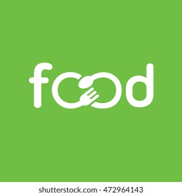 Love food logo template