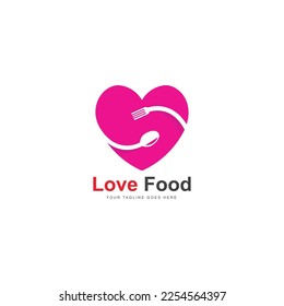 Vector de plantillas de logotipos de productos de amor