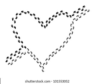love foot print