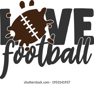 Love Football - Football design