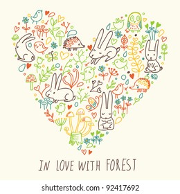 In love with forest