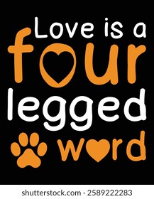 Love is a four-legged word