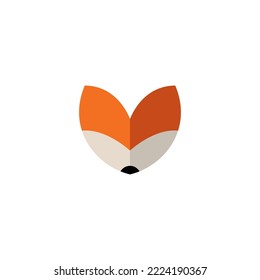 Logotipo Love Fox, diseño de iconos Fox