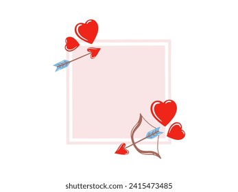Antecedentes del marco de amor para San Valentín