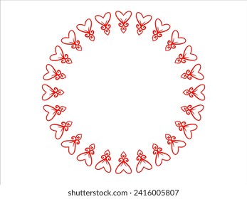 Antecedentes del marco de amor para San Valentín