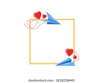 Antecedentes del marco de amor para San Valentín