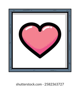 love frame, valentine, sign, symbol