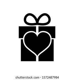 Love and friendship icon, logo isolated on white background
