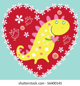 Love funny dinosaur