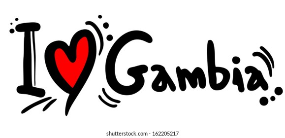 I love Gambia