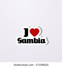 I love Gambia