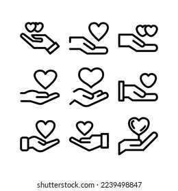 love gesture icon or logo isolated sign symbol vector illustration - Collection of high quality black style vector icons
