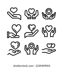 love gesture icon or logo isolated sign symbol vector illustration - Collection of high quality black style vector icons
