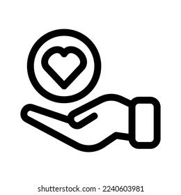love gesture icon or logo isolated sign symbol vector illustration - high quality black style vector icons
