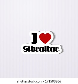 I love Gibraltar