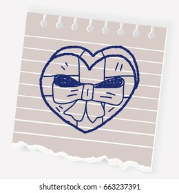 love gift doodle