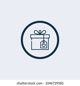 Love gift icon