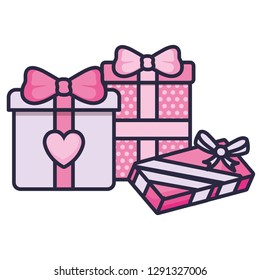 love gifts boxes presents