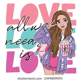 love girl fashion design for girl
