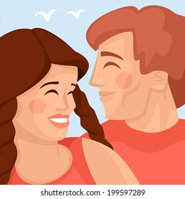 love girl and guy