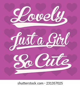 Love girl typography, t-shirt graphics, vectors