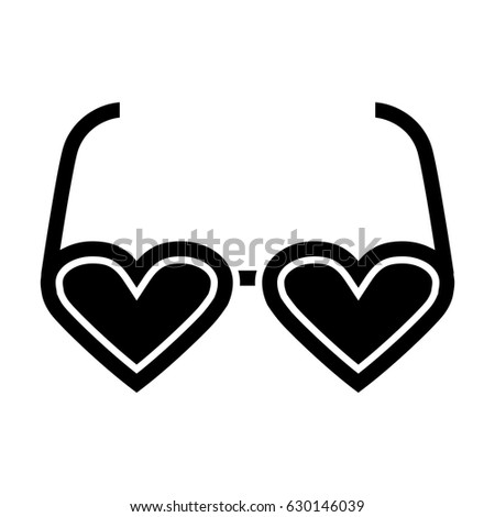 love glasess icon