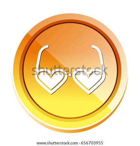 love glasess icon
