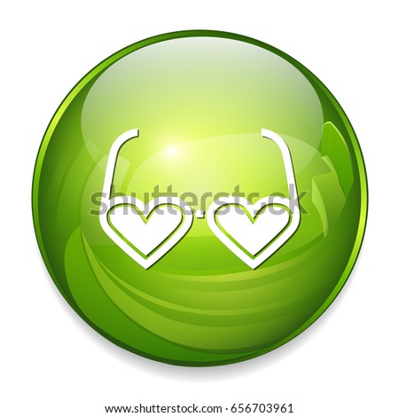 love glasess icon