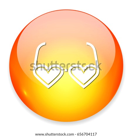 love glasess icon