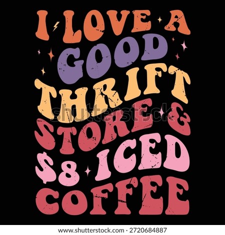 I love a good thrift store and $8 iced coffee new design
