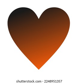 Love Gradient Art Vectordesign