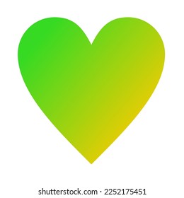 Love Gradient Art Vector Design