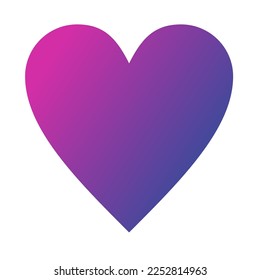 Love Gradient Art Vector Design