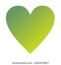 Diseño de vectores de arte gradiente de amor
