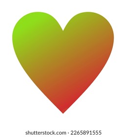 Love Gradient Art Vector Design