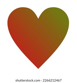 Love Gradient Art Vector Design