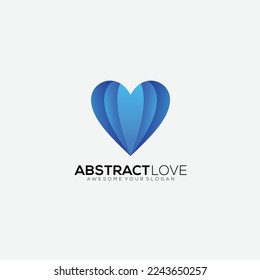 love gradient color vector icon