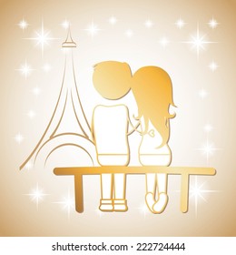 love graphic design , vector illustration